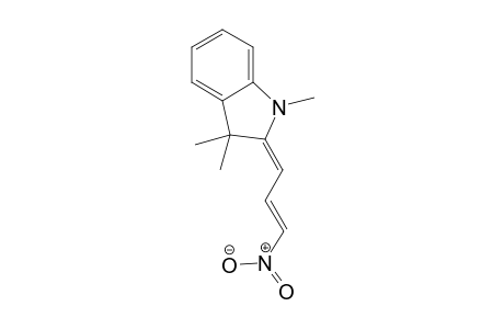 2,3-Dihydro-2-[(3-nitro)propenylidene]-1,3,3-trimethyl-1H-indole