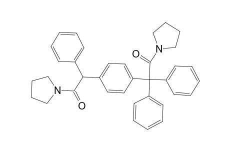 1-[(4-[2-Oxo-1-phenyl-2-(1-pyrrolidinyl)ethyl]phenyl)(diphenyl)acetyl]pyrrolidine