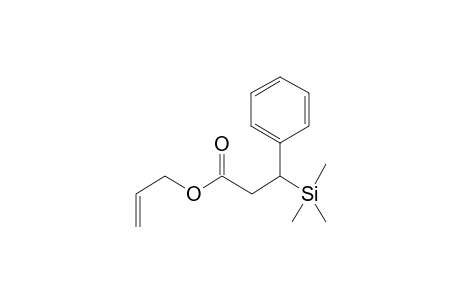 3-Phenyl-3-trimethylsilyl-propionic acid allyl ester