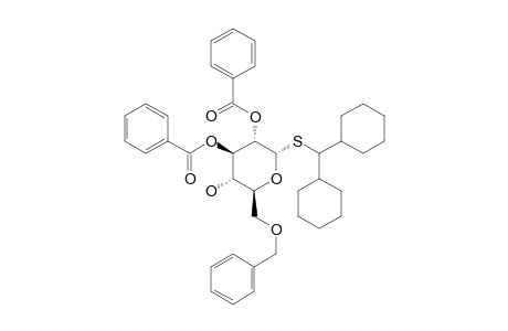 DICYCLOHEXYLMETHYL_2,3-DI-O-BENZOYL-6-O-BENZYL-1-THIO-ALPHA-D-GLUCOPYRANOSIDE