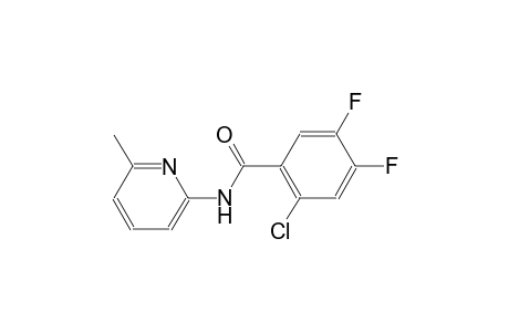 2-Chloro-4,5-difluoro-N-(6-methyl-pyridin-2-yl)-benzamide