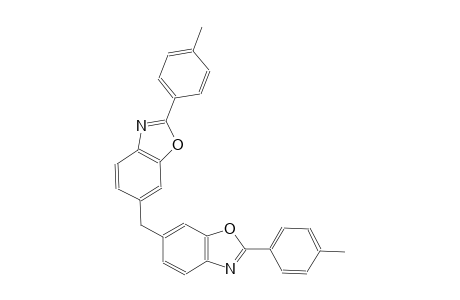 2-(4-methylphenyl)-6-{[2-(4-methylphenyl)-1,3-benzoxazol-6-yl]methyl}-1,3-benzoxazole