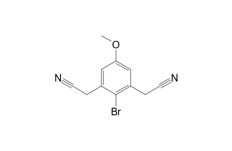 1-Bromo-4-methoxy-2,6-di(cyanomethyl)benzene