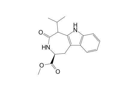Methyl 1,2,3,4,5,6-hexahydro-5-isopropyl-4-oxoazepino[4,5-b]indole-2-carboxylate
