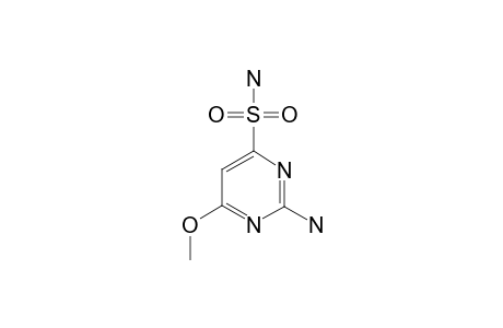 2-AMINO-6-METHOXY-PYRIMIDINE-4-SULFONAMIDE