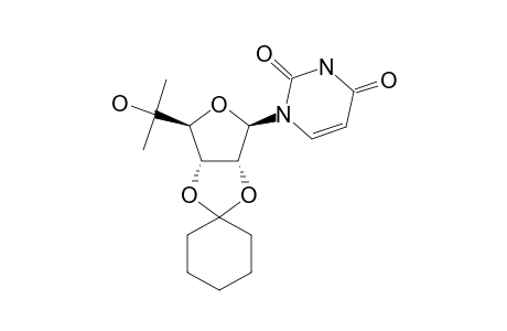 2',3'-O-Cyclohexylidene-5',5'-dimethyl-uridine