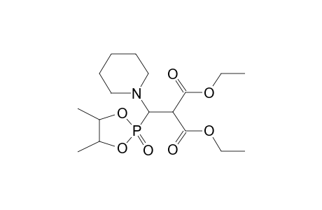 2-OXO-2-(2,2-BIS(ETHOXYCARBONYL)-1-PIPERIDINOETHYL)-4,5-DIMETHYL-1,3,2-DIOXAPHOSPHOLANE