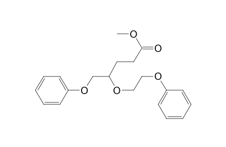 5-Phenoxy-4-(2-phenoxyethoxy)pentanoic acid methyl ester