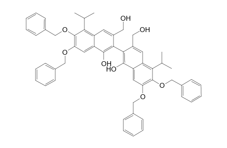 [2,2'-Binaphthalene]-3,3'-dimethanol, 1,1'-dihydroxy-5,5'-bis(1-methylethyl)-6,6',7,7'-tetrakis(phenylmethoxy)-