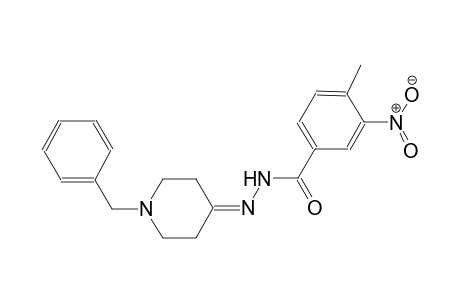 N'-(1-benzyl-4-piperidinylidene)-4-methyl-3-nitrobenzohydrazide