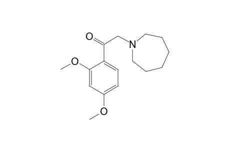 2-(1-Azepino)-2',4'-dimethoxyacetophenone