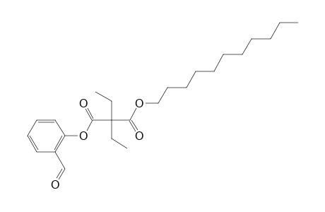 Diethylmalonic acid, 2-formylphenyl undecyl ester