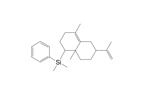 8-(2-propen-2-yl)-1,5-dimethyl-2-(phenyldimethylsilyl)bicyclo[4.4.0]dec-5-ene