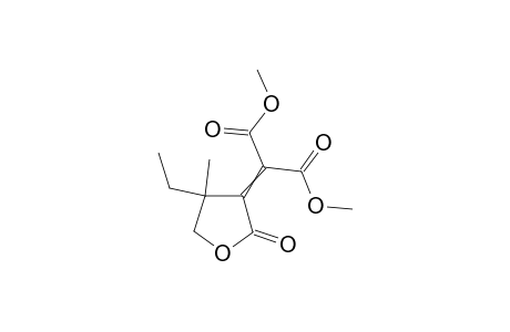 4-Ethyl-4-methyl-2-oxo-tetrahydrofuran-3-methylen-dicarbonicaciddimethylester