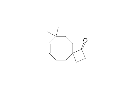 Spiro[3.7]undeca-5,7-dien-1-one, 9,9-dimethyl-