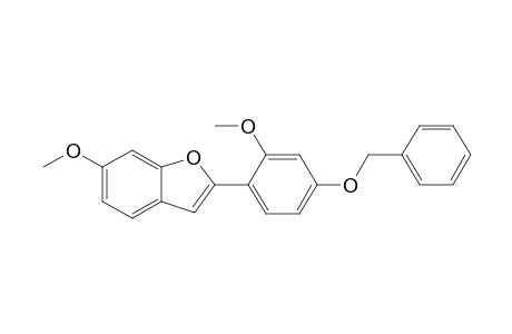 2-(4-benzoxy-2-methoxy-phenyl)-6-methoxy-benzofuran