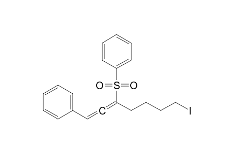 7-Iodo-1-phenyl-3-(phenylsulfonyl)hepta-1,2-diene