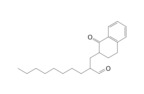 2-(1-Oxo-1,2,3,4-tetrahydro-2-naphthylmethyl)decanal