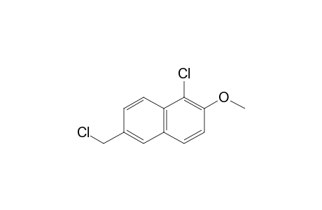 1-chloro-6-(chloromethyl)-2-methoxynaphthalene