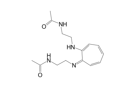 N-Acetyl-N'-[2-[(2-acetamidoethyl)amino]-2,4,6-cycloheptatrienylidene]-1,2-ethanediamine
