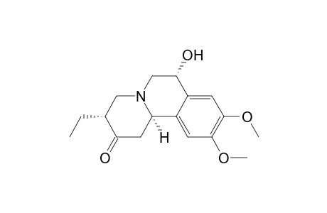 (3R,7R,11bR)-3-ethyl-7-hydroxy-9,10-dimethoxy-1,3,4,6,7,11b-hexahydrobenzo[a]quinolizin-2-one
