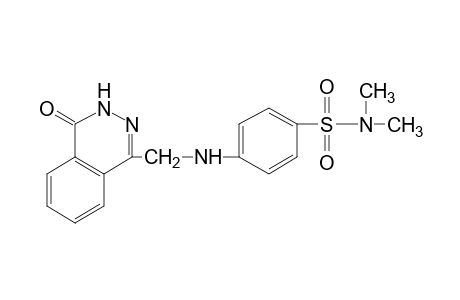 N4-[(3,4-DIHYDRO-4-OXO-1-PHTHALAZINYL)METHYL]-N1,N1-DIMETHYL-SULFANILAMIDE