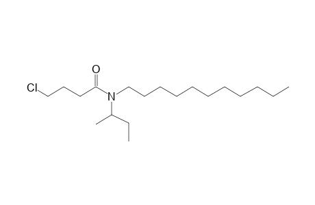 Butyramide, 4-chloro-N-(2-butyl)-N-undecyl-