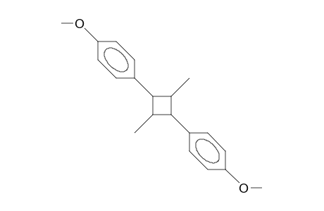 1,3-Bis(4-methoxy-phenyl)-2,3-dimethyl-cyclobutane