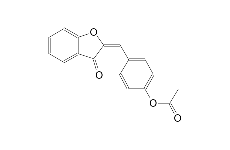 4-[(E)-(3-oxo-1-benzofuran-2(3H)-ylidene)methyl]phenyl acetate