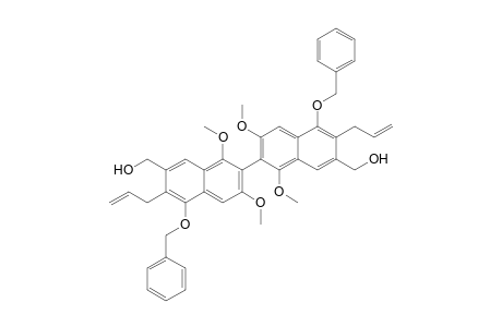 [5,5'-bis(Benzyloxy)-6,6'-diallyl-1,1',3,3'-tetramethoxy-2,2'-binaphthalene-7,7'-diyl]-dimethanol