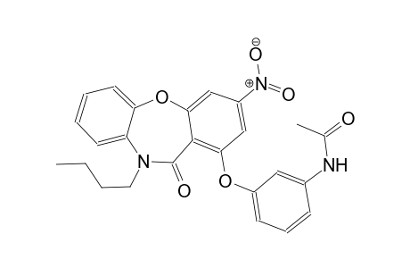 acetamide, N-[3-[(10-butyl-10,11-dihydro-3-nitro-11-oxodibenzo[b,f][1,4]oxazepin-1-yl)oxy]phenyl]-