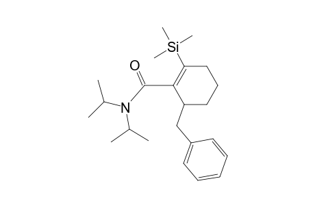1-Cyclohexene-1-carboxamide, N,N-bis(1-methylethyl)-6-(phenylmethyl)-2-(trimethylsilyl)-