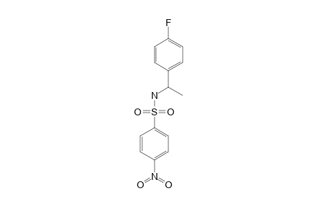 4-NITRO-N-[1-(4-FLUOROPHENYL)-ETHYL]-BENZENESULFONAMIDE
