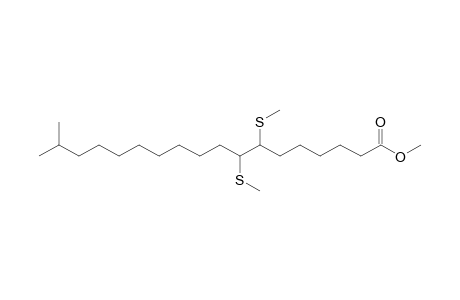 17-Methyl-7,8-bis(methylthio)octadecanoic acid methyl ester