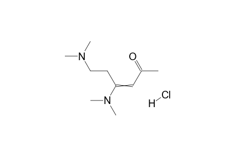 4,6-bis(dimethylamino)hex-3-en-2-one hydrochloride