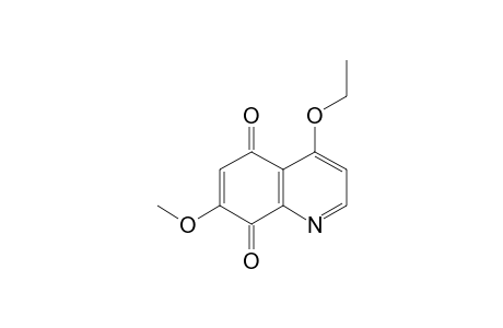 4-Ethoxy-7-methoxy-5,8-quinolinedione