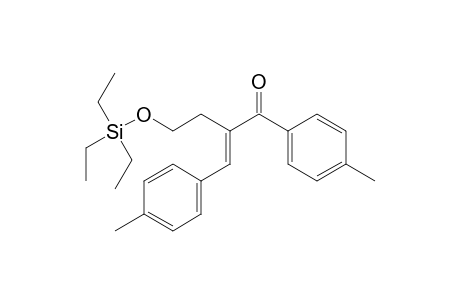 1,3-Di(p-tolyl)-2-(2-triethylsilyloxyethyl)propenone