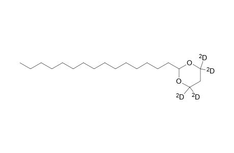 2-Pentadecyl-4,4,6,6-tetradeutero-1,3-dioxane