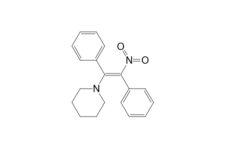 Piperidine, 1-(2-nitro-1,2-diphenylethenyl)-, (E)-