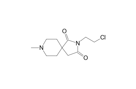2-(2-CHLOROETHYL)-8-METHYL-2,8-DIAZASPIRO[4.5]DECANE-1,3-DIONE