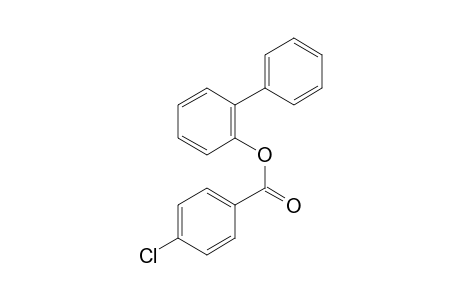 4-Chlorobenzoic acid, 2-biphenyl ester