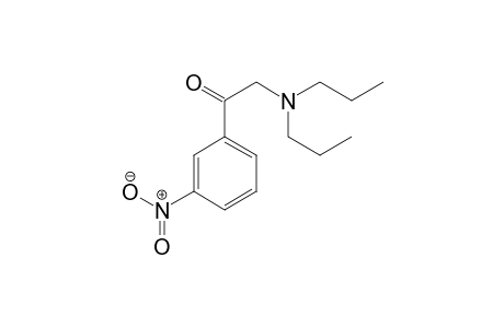2-Dipropylamino-3'-nitroacetophenone