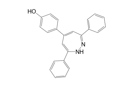 Phenol, 4-(3,7-diphenyl-1H-1,2-diazepin-5-yl)-