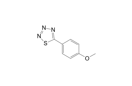 5-(4-Methoxyphenyl)-1,2,3,4-thiatriazole