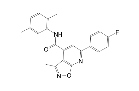 isoxazolo[5,4-b]pyridine-4-carboxamide, N-(2,5-dimethylphenyl)-6-(4-fluorophenyl)-3-methyl-