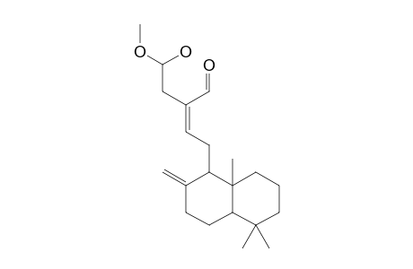 AFRAMOLIN_A;15-HYDROXY-15-METHOXYLABDA-8-(17),12-(E)-DIEN-16-AL