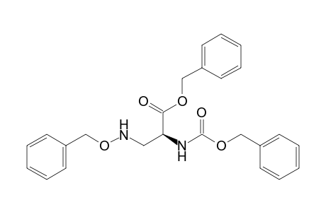 (2S)-3-(benzoxyamino)-2-(benzyloxycarbonylamino)propionic acid benzyl ester