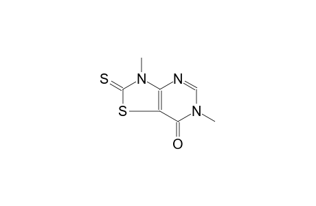 thiazolo[4,5-d]pyrimidin-7(6H)-one, 2,3-dihydro-3,6-dimethyl-2-thioxo-
