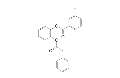 1,2-Benzenediol, o-(3-fluorobenzoyl)-o'-(2-phenylacetyl)-