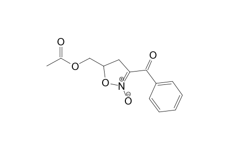 (3-benzoyl-2-oxido-4,5-dihydro-1,2-oxazol-2-ium-5-yl)methyl acetate